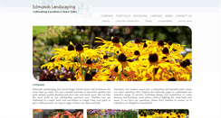 Desktop Screenshot of edmondslandscaping.com